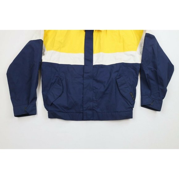 Vintage 90s Streetwear Medium Waterproof Goretex 2 Piece Rain Suit Jacket Pants - Picture 3 of 12